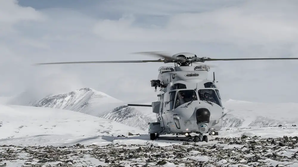 Swedish Armed Forces Received Upgraded NHIndustries NH90 Multi-role Helicopter