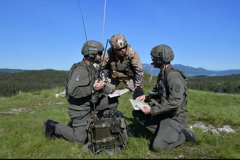 The Slovenian Armed Forces and 29 other NATO and Partner Nations are going through realistic simulated Joint Terminal Attack Controller (JTAC) training. JTAC training will be supported by helicopters, jets and propeller aircraft and unmanned aerial systems. Archive imagery from previous Adriatic Strike exercises courtesy Slovenian Armed Forces.