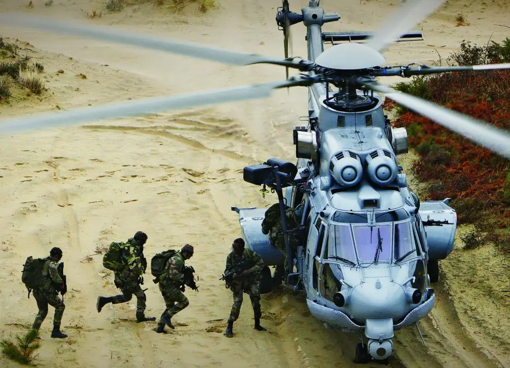 Airbus Helicopters H225M long-range tactical transport military helicopter 