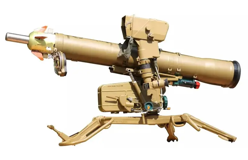 9M113M Konkurs-M (NATO: AT-5B Spandrel B) anti-tank guided missile (ATGM)
