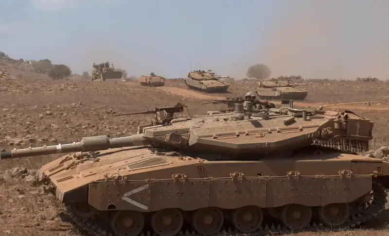 Israel Defense Forces Merkava Mark III main battle tank