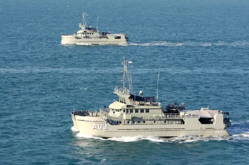 Royal Australian Navy Decommissions HMAS Shepparton and HMAS Benalla