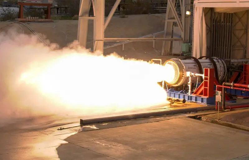 Aerojet Rocketdyne Completes Qualification Test for Next-Gen Missile Defense Rocket Motor