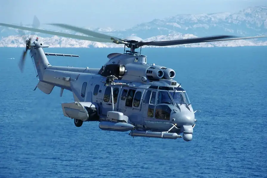 Airbus Initiates Qualification Campaign for Nexter 20mm Pod on H225M Helicopter