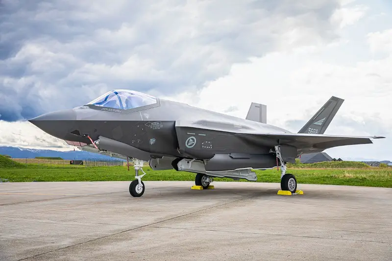 Royal Norwegian Air Force F-35A fighter aircraft