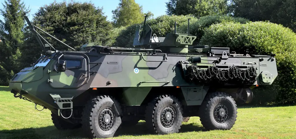 Finnish Defence Forces to Purchase 91 Patria 6×6 Armored Wheeled Vehicles