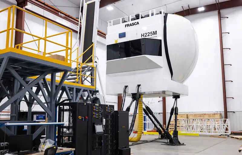 Frasca Enhances Collaboration with PTDI by Providing H225M Level D Simulator