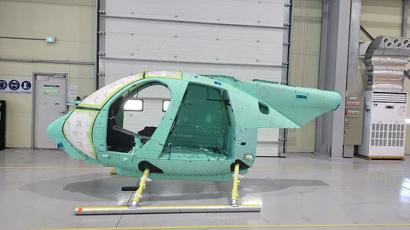 Korean Air Delivers First Fuselage for Boeing AH-6 Little Bird Light Attack Helicopter