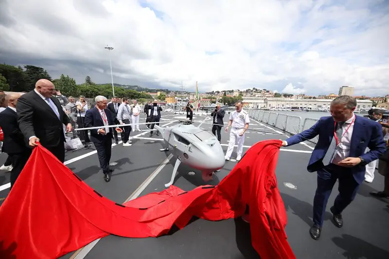 Leonardo unveils AWHero RUAS’ new developments showing unique technologies and capabilities for multi-purpose maritime operations.