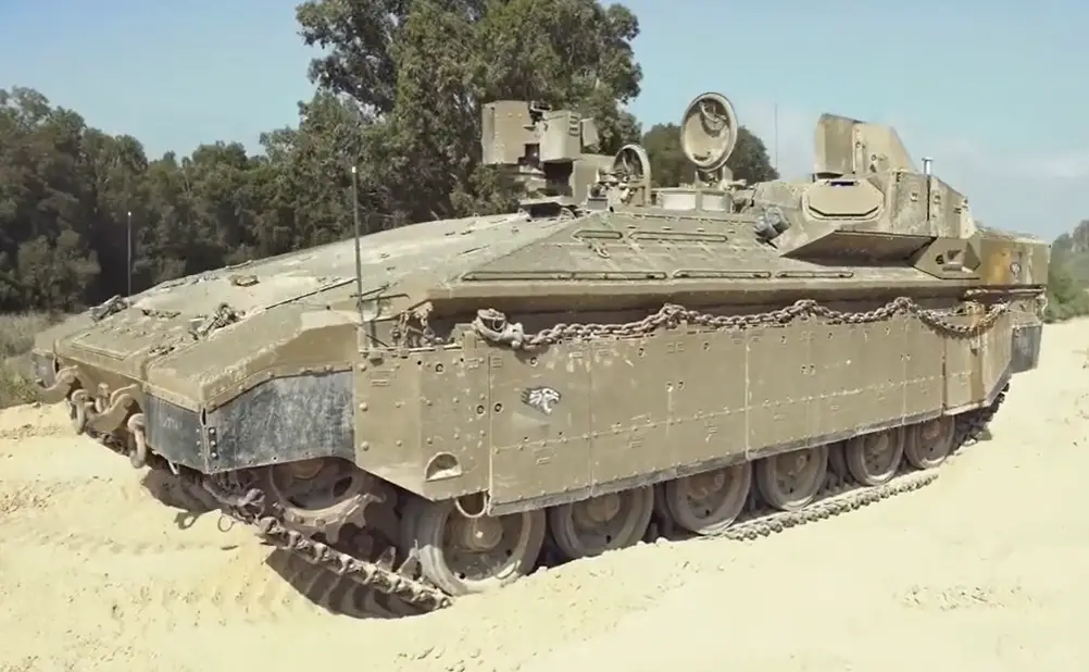 Israeli Ministry of Defense Unveils New Namer 1500 Armored Personnel Carrier