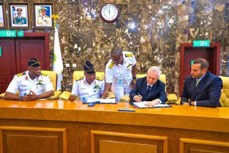A new contract has been signed between Nigerian Navy with Dearsan Shipyard. 