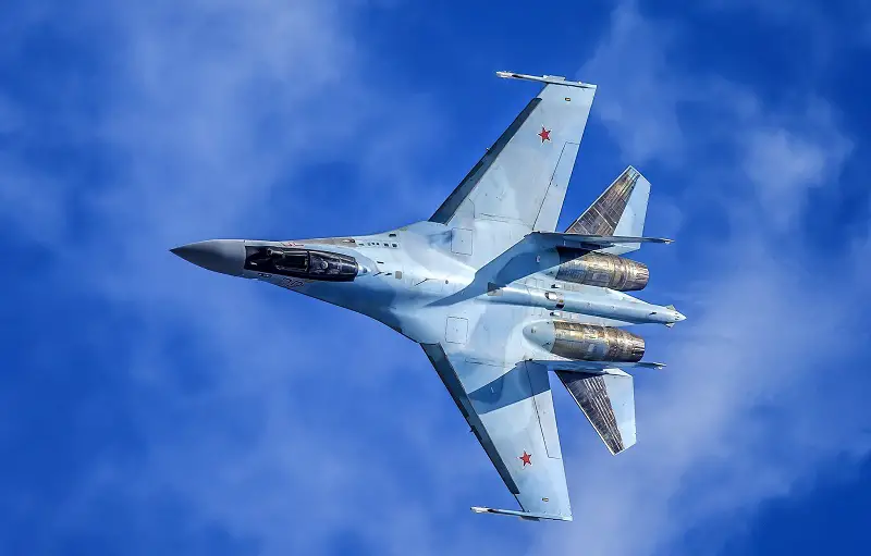 Sukhoi Su-35S (Flanker-M) multi-role air superiority fighter