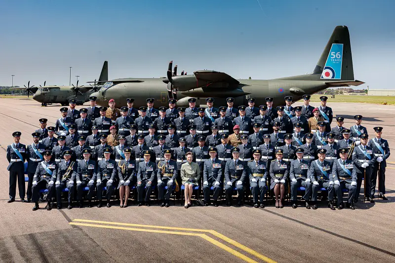 Royal Air Force Number 47 Squadron Retires C-130 Hercules Transport Aircraft