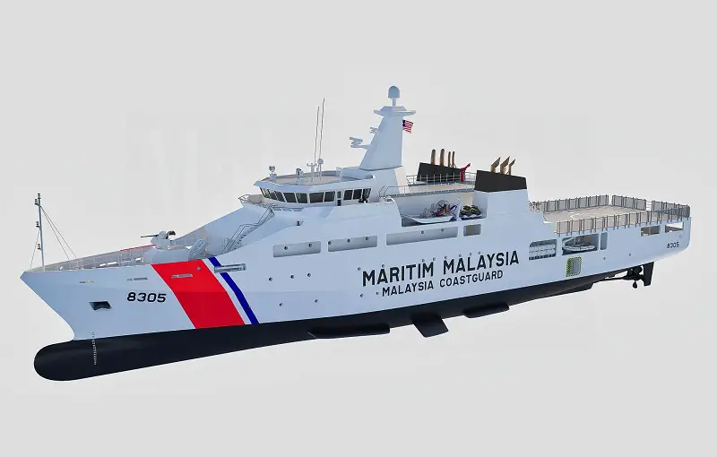 Malaysian Maritime Enforcement Agency Tun Fatimah-class offshore patrol vessel (OPV)