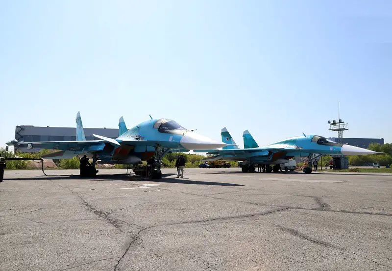 UAC Delivered New Batch of Sukhoi Su-34M Fighter-bombers to Russian Ministry of Defence