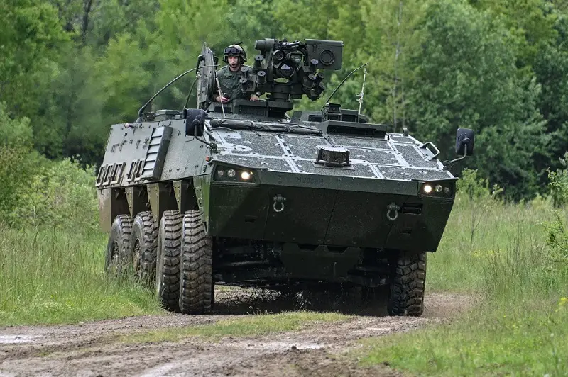 Vegvisir Situational Awareness System Integrated with Patria AMV Demonstrated in Croatia
