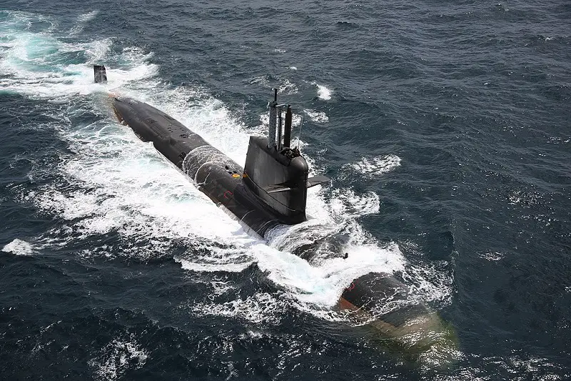 INS Kalvari first of six Scorpene class submarines constructed at Mazagon Dock under Project 75 (Kalvari Class) was commissioned into Indian Navy.