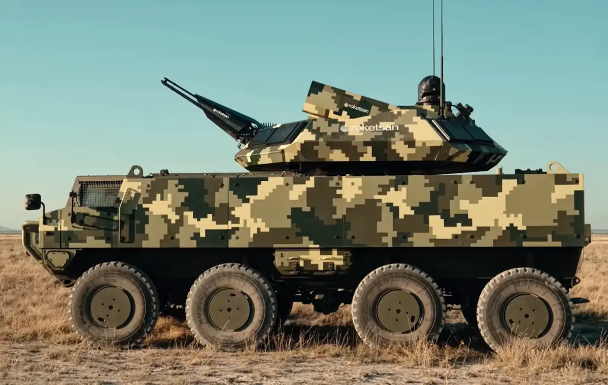 PARS SCOUT 8×8 with BURC Mobile Air Defense System