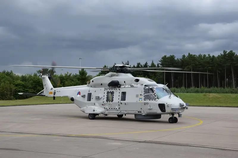 Royal Netherlands Air Force NH90 Multi-role Military Helicopter