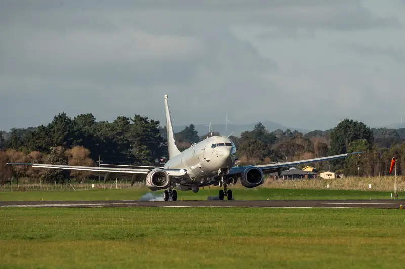 The fourth P8 aircraft has arrived at RNZAF Base Ohakea on the 17th July 2023.