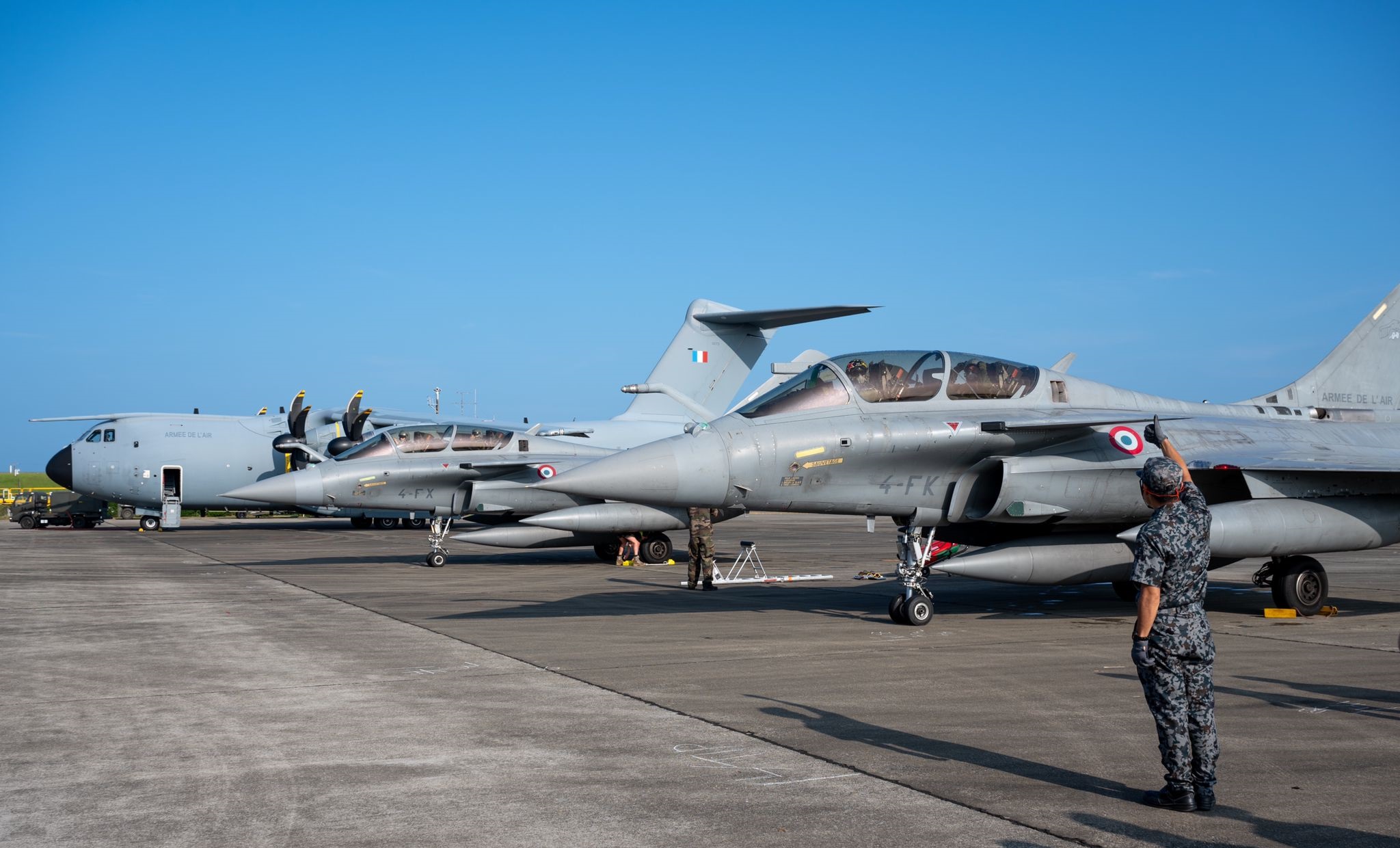 French Air Detachment Leaves Guam Continues Deployment to Japan and South Korea