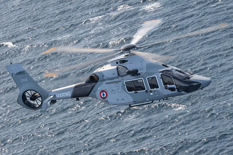 A French Navy H160 interim search and rescue helicopter has flown the type's first operational mission from its base in Cherbourg, on France's northern Cotentin peninsula.