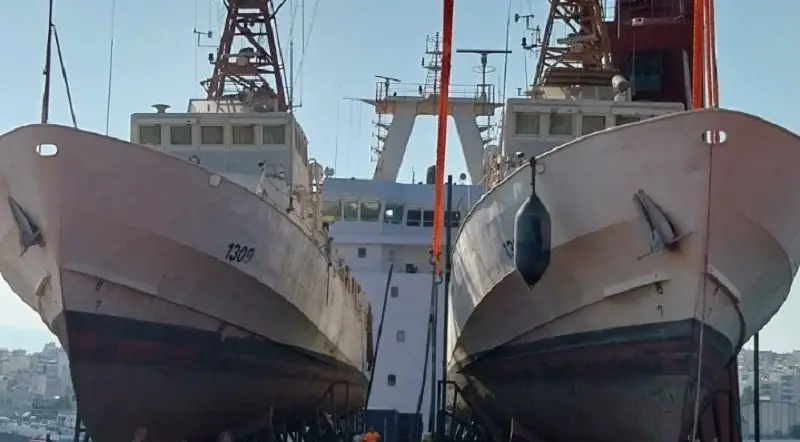 The first two of four ex-US Coast Guard (USCG) Island-class cutters have been delivered to Hellenic Navy.