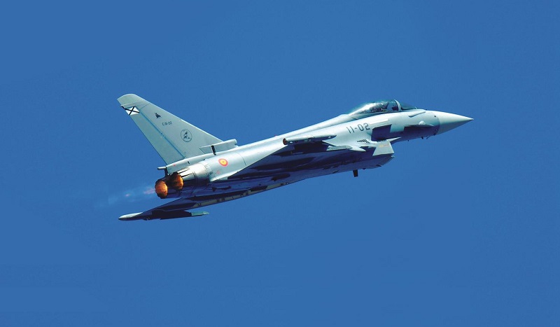 Spanish Defense Company Indra to Strengthen Eurofighter Typhoon Fighter’s Survivability