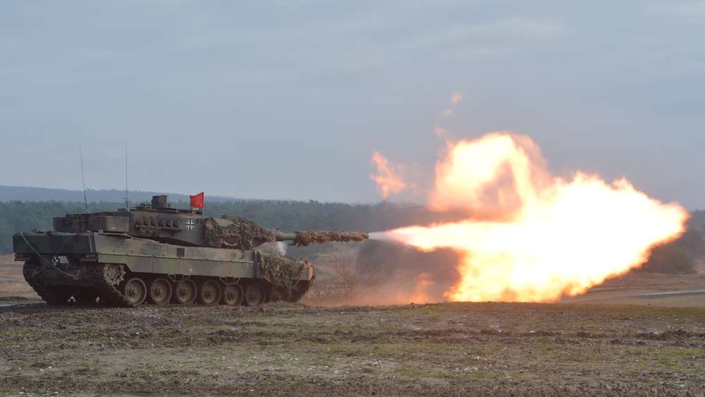 German Army Leopard 2A6 Main Battle Tank