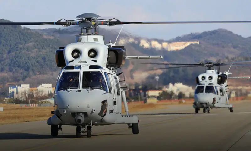 South Korean Marines Receive Final Batch of KAI MUH-1 Marineon Helicopters