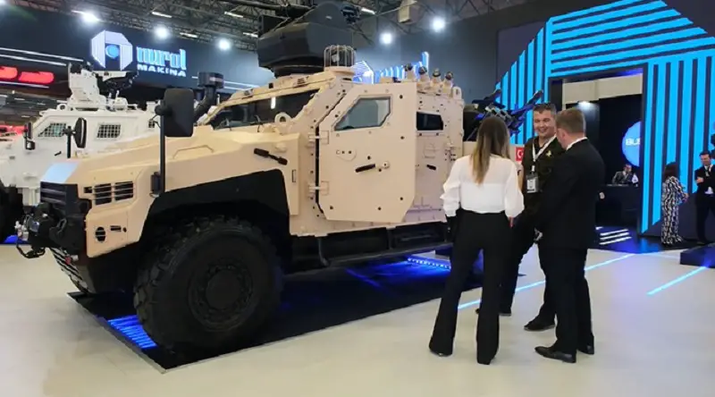 Nurol Makina Unveils Its NMS Light (NMS-L) 4×4 Light Armored Vehicle