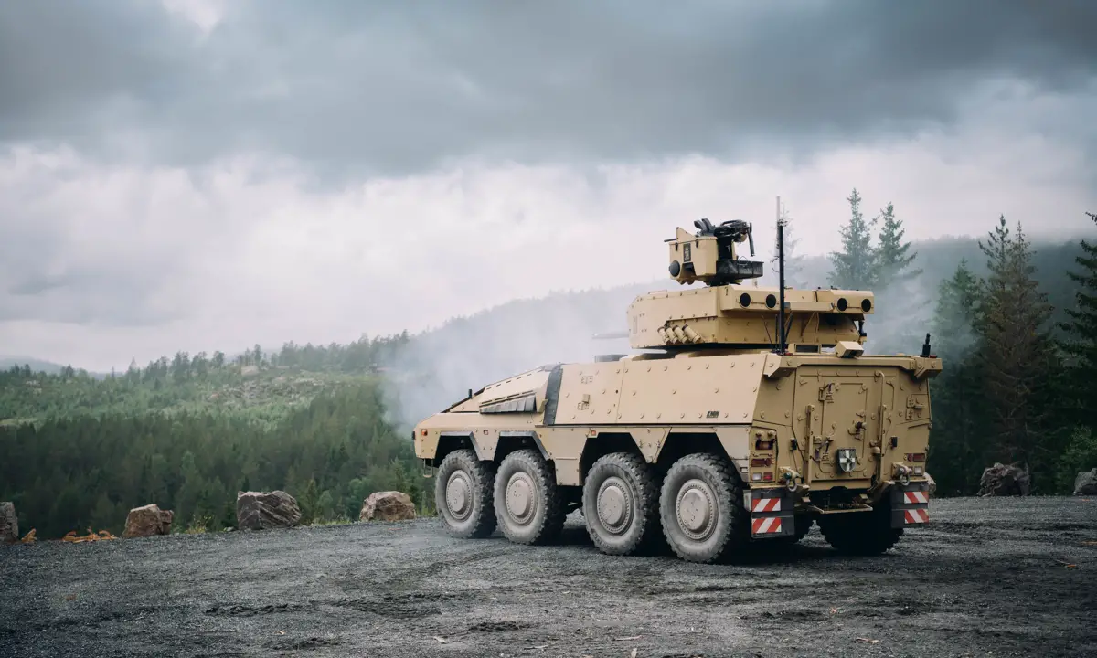 Remote Turret 60-Boxer Demonstrates Success in Live-Fire Testing and Demonstration in Norway