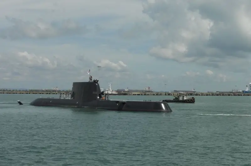 Republic of Singapore Navy Invincible-class Submarine Impeccable Arrives in Singapore