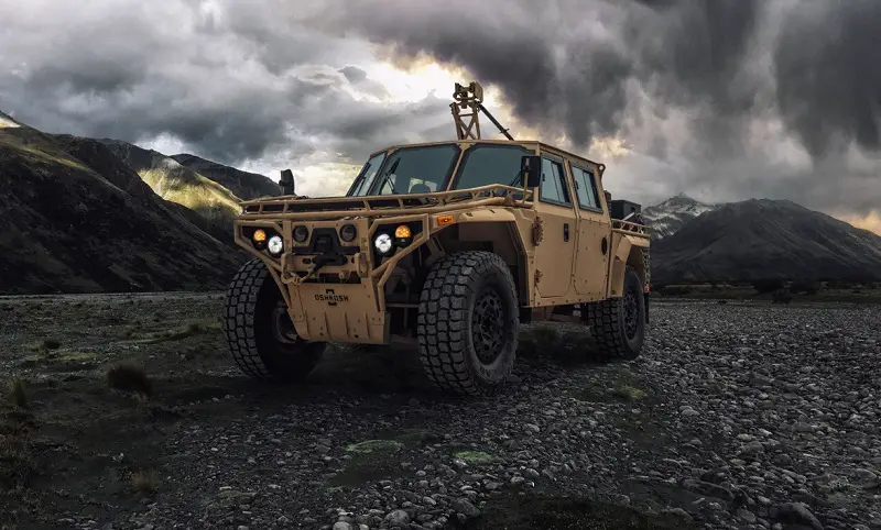 Oshkosh Defense Exhibits Special Purpose All-Terrain Vehicle (S-ATV)