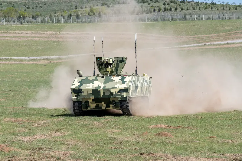 FNSS Shadow Rider Heavy Class Unmanned Ground Vehicle (H-UGV) Ready for Combat