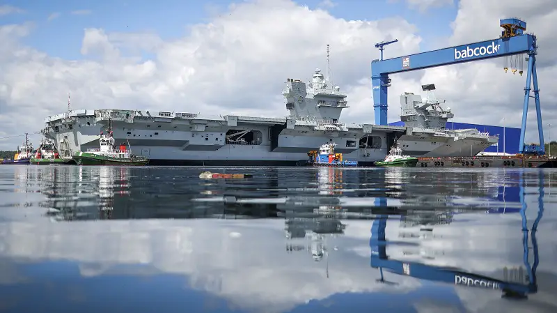 Royal Navy Aircraft Carrier HMS Prince of Wales (R09) Ready to Resume Her Mission