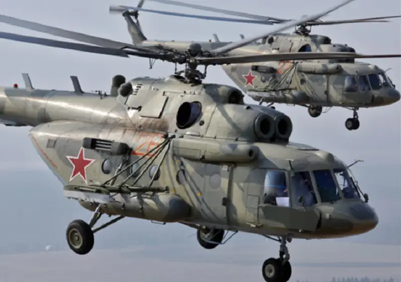 Two Russian Mi-8AMTSh-V Terminator helicopters. Rusia's defense ministry announced on Thursday that it had awarded a new order for an unspecified number of these helicopters to the RHC subsidiary of the Rostec State Corporation. 