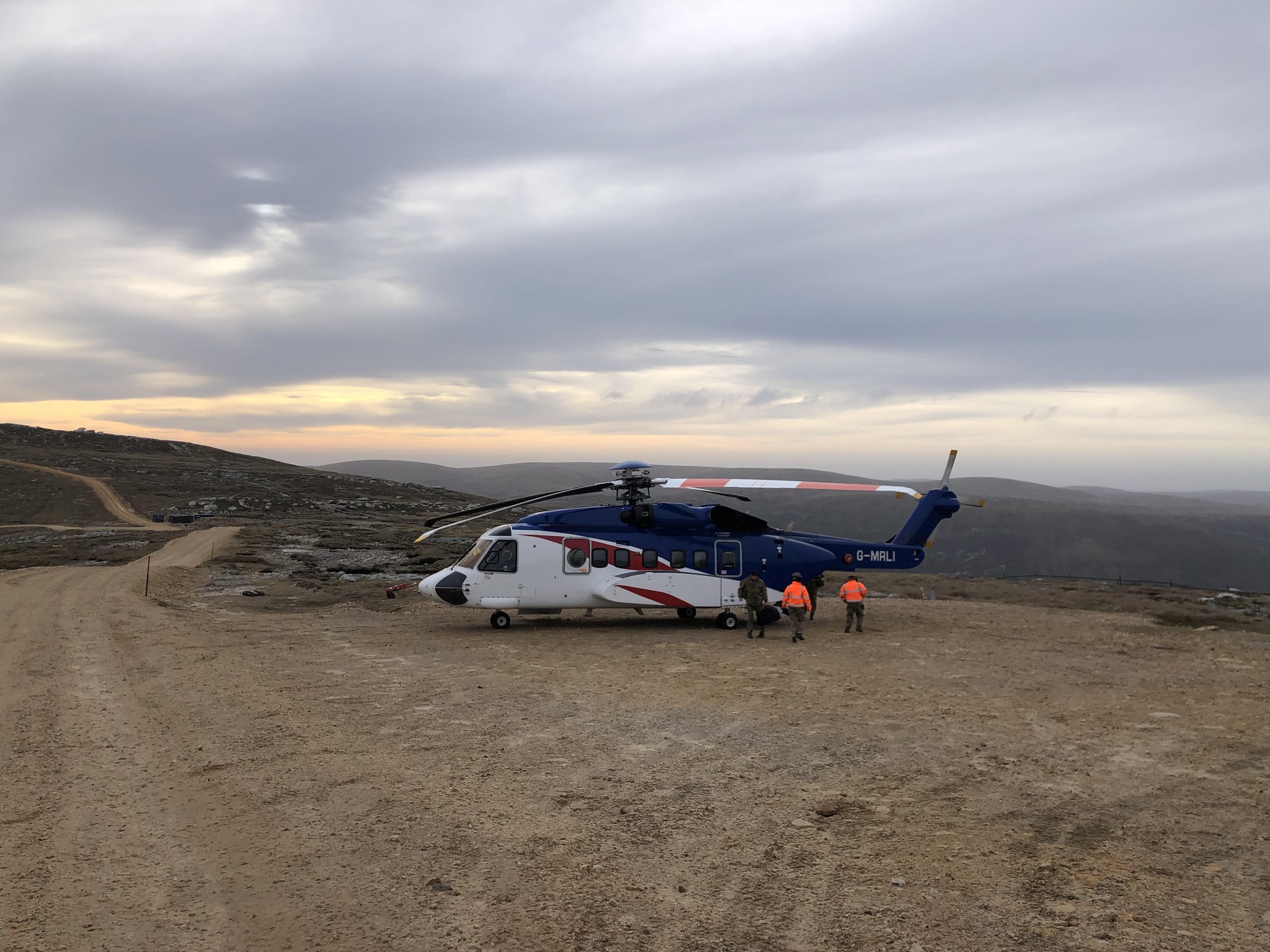 Two New Sikorsky S-92 Support Helicopters Delivered to Falkland Islands