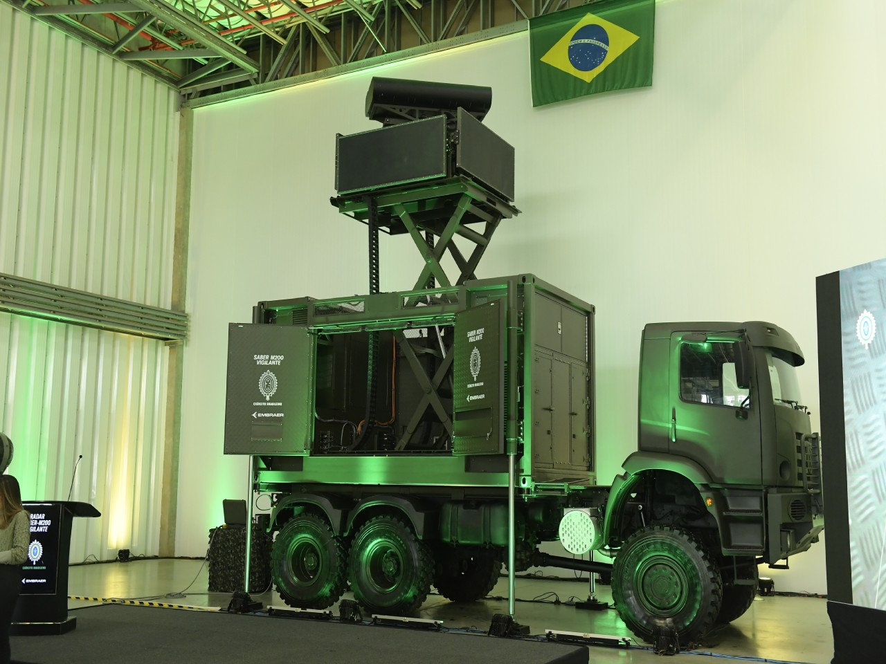 Brazilian Army SABER M200 Vigilante Radar