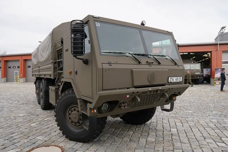 Czech Army Tatra Force (T 815-7) 6x6 Trucks
