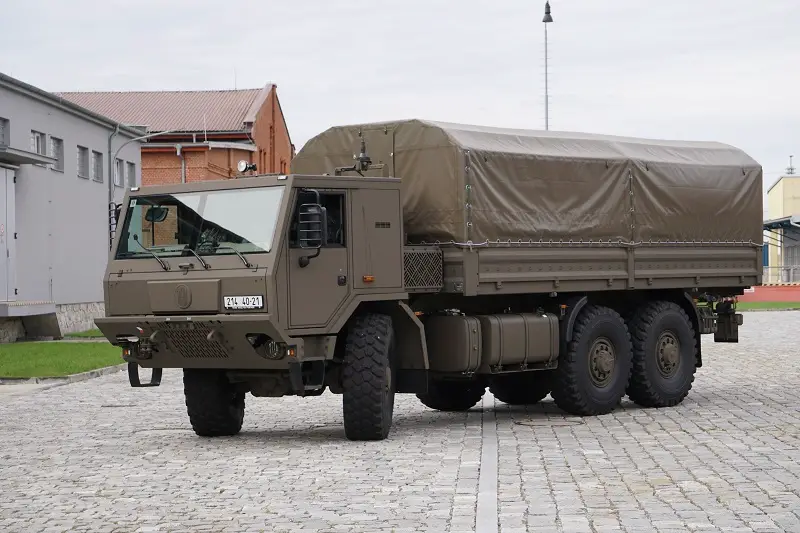 Czech Army Tatra Force (T 815-7) 6x6 Trucks