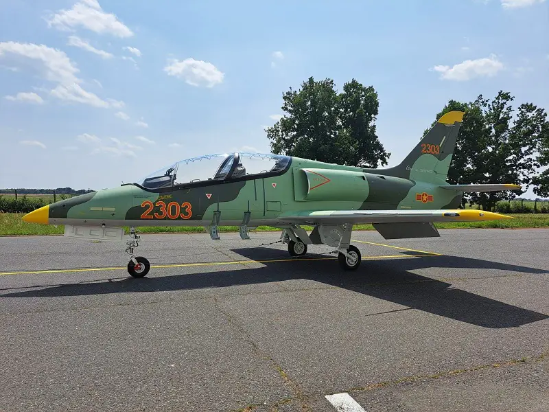 First Production Aero L-39NG Aircraft Readied for Vietnam People's Air Force