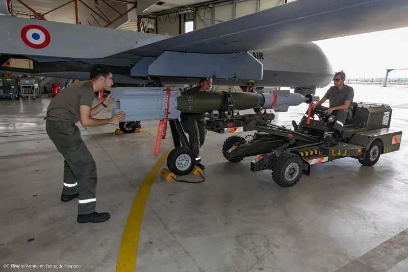 On June 15 and 16, 2023, the Reaper drones from the Cognac airbase successfully carried out their first laser-guided GBU-12 inert bomb firings in France at the Captieux firing range.