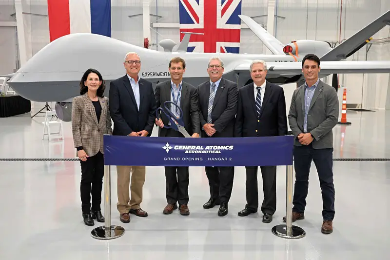 GA-ASI Opens New Hangar at Flight Test & Training Center in Grand Forks, North Dakota