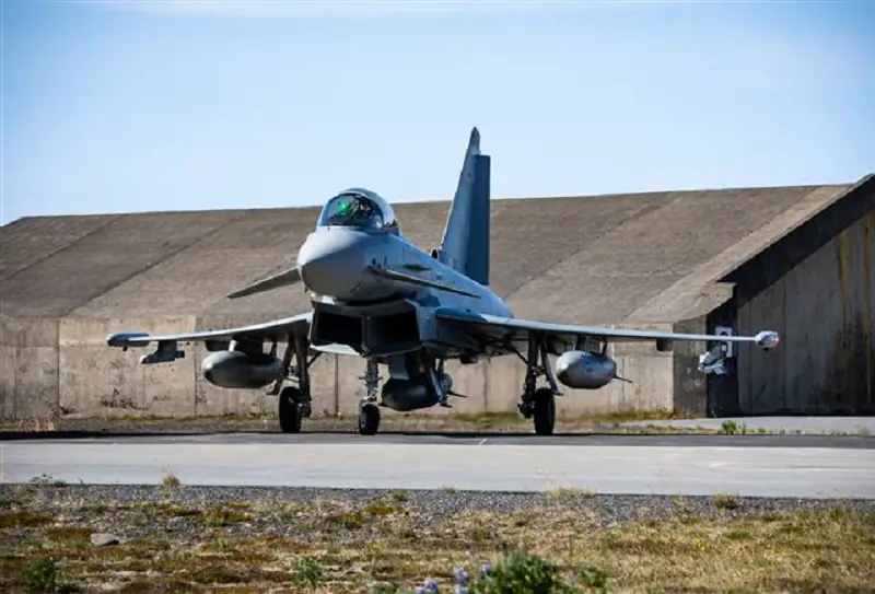 German Air Force Detachment Conducts Swift Fighter Deployment to Iceland