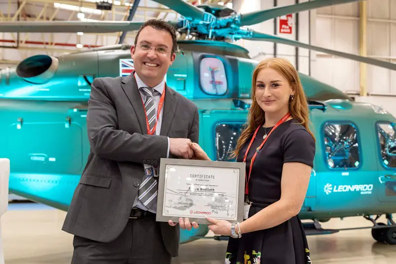 Leonardo’s UK helicopter business helps sustain around 12,000 British engineering and manufacturing jobs.