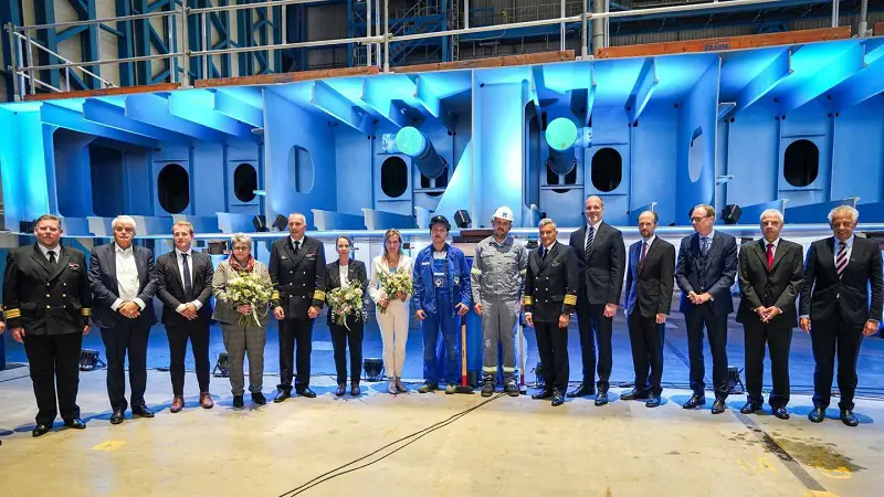 Lurssen Begins Construction of Germany Navy's New Fleet Tankers