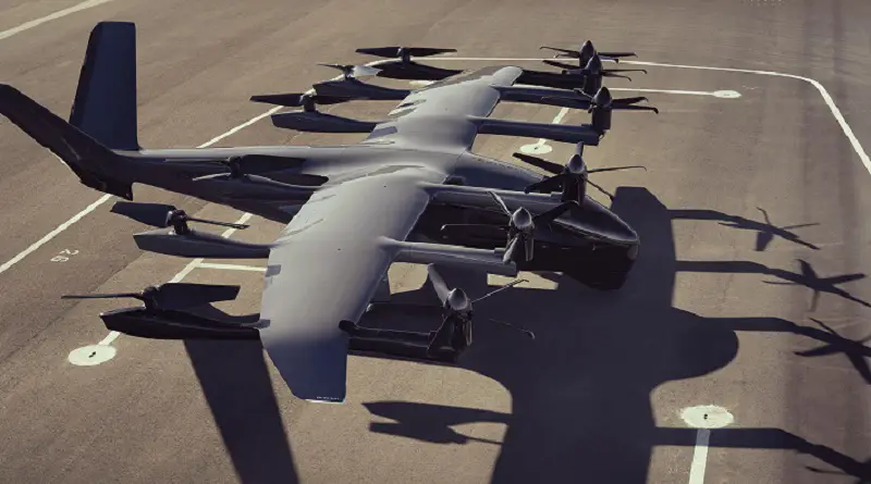 Archer’s Midnight electric vertical takeoff and landing (eVTOL) aircraft,