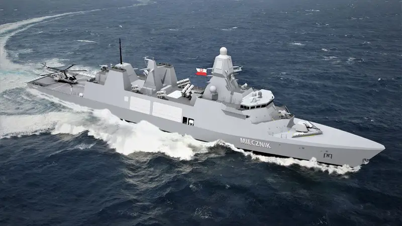 Poland Begins Construction of First Miecznik-class Frigate in Gdynia