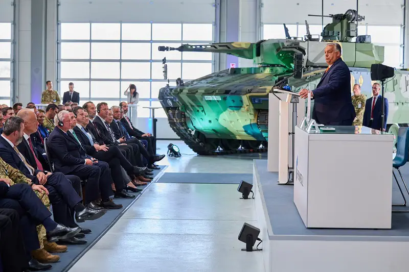 Rheinmetall Opens Lynx Infantry Fighting Vehicle Factory in Zalaegerszeg, Hungary